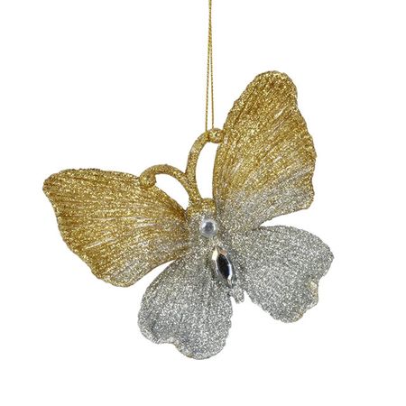 подвеска MAXIJOY Бабочка 11см акрил палитра бабочка 8ячеек белая гамма