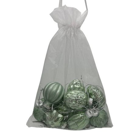 набор подвесок MAXIJOY Зеленый микс 12шт 4см стекло игрушки в  е тм космической песок микс 3 а и формочка песочный розовый зеленый 510 г