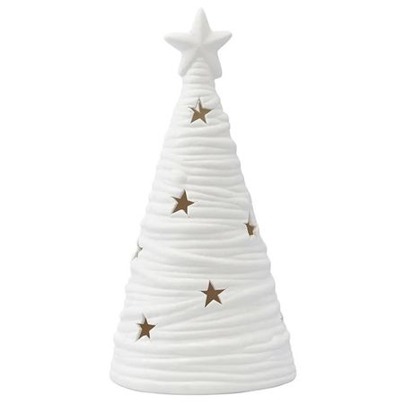 светильник декоративный MAXIJOY Елка 11,5х11,5х22,9см фарфор