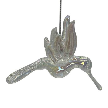 подвеска MAXIJOY Колибри 8см стекло прозрачный оле кай вернись колибри