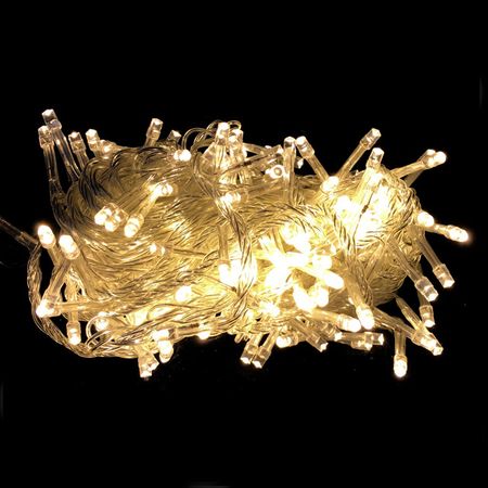 гирлянда MAXIJOY 15м 150LED теплый белый свет