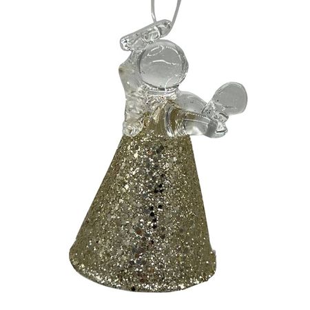 набор подвесок MAXIJOY Ангелы 6шт 5см стекло шампань олег евгеньевич иванов ангелы и мы