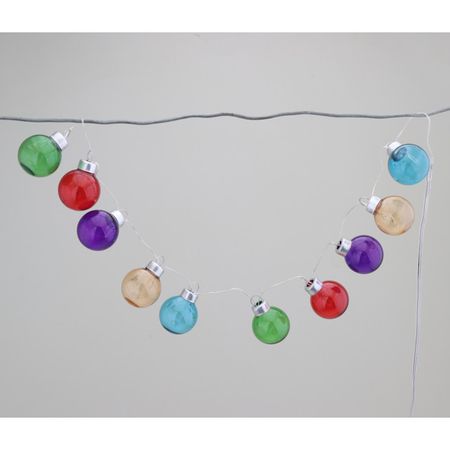 гирлянда MAXIJOY 130см 10LED теплый белый свет