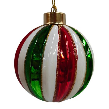 подвеска MAXIJOY Карамель 8см стекло мультиколор