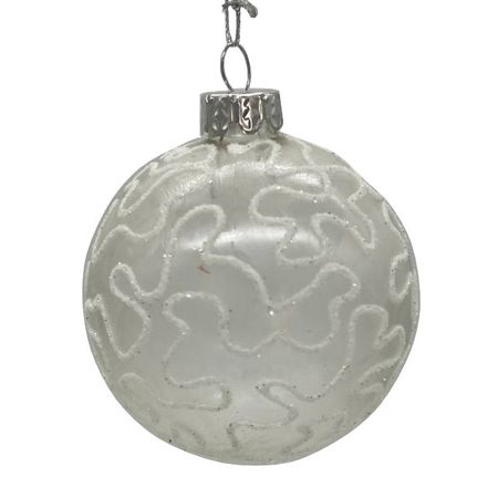 шар MAXIJOY Узоры 80мм стекло прозрачный сказочный патруль магические узоры веселые прописи 4 6 лет