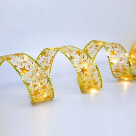 гирлянда-лента MAXIJOY Роса 4м 50LED теплый белый свет