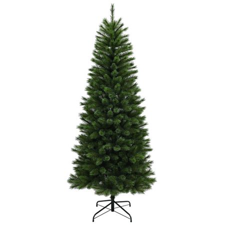 сосна Зеленая Стройная 215см на металлической подставке