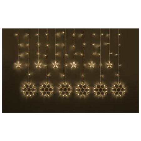 гирлянда NAVIGATOR бахрома 2,5х1м 150 LED теплый белый свет