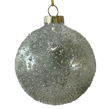 шар MAXIJOY Капли дождя 80мм стекло прозрачный