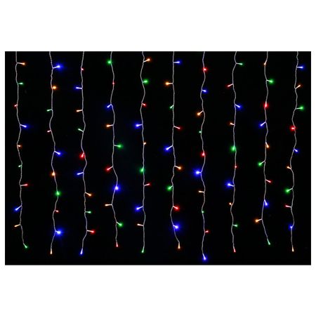 гирлянда-занавес MAXIJOY 2х1м 100LED мульти свет