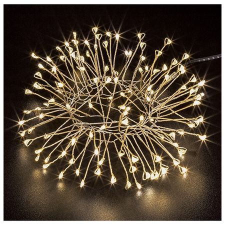 гирлянда NAVIGATOR фейерверк 3м 60 LED теплый белый свет
