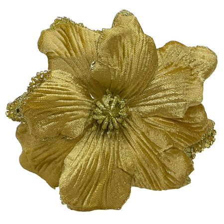 растение искусственное MAXIJOY Магнолия 20см золотой