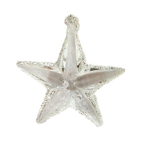 подвеска MAXIJOY Морская звезда 7см стекло прозрачный