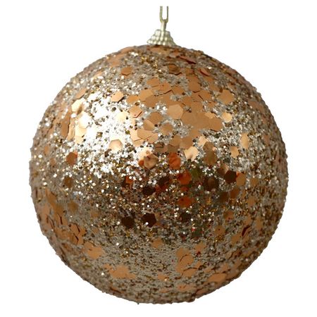 шар MAXIJOY Песчаные дюны 150мм пенопласт золотой