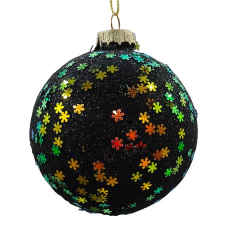 шар MAXIJOY Звездная ночь 80мм стекло зеленый