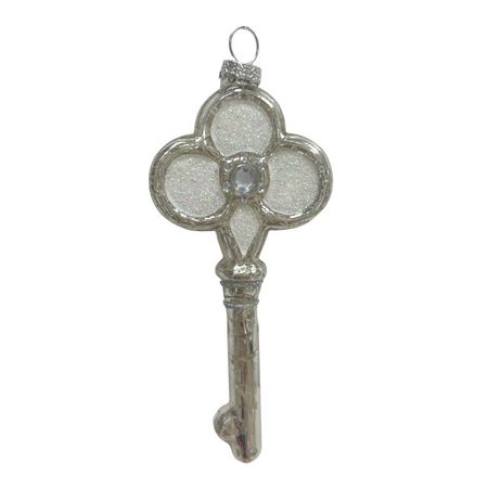 подвеска MAXIJOY Ключ 12,2см стекло серебряный полякова татьяна полякова анна ключ к нашей тайне