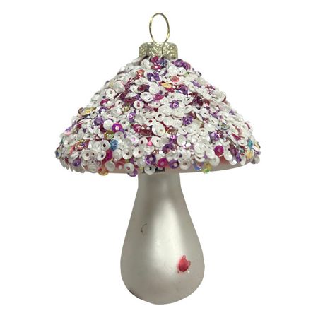 подвеска MAXIJOY Гриб 8,5см стекло мультиколор