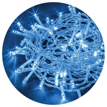 гирлянда NAVIGATOR нить 3м 50 LED синий свет