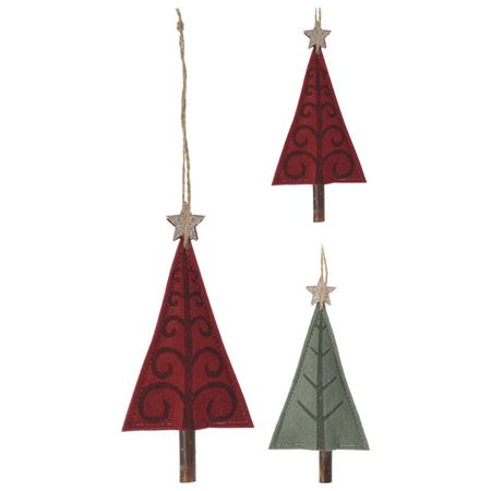 подвеска Ёлка 18см фетр в асс-те заготовка из пенопласта мишка 18см