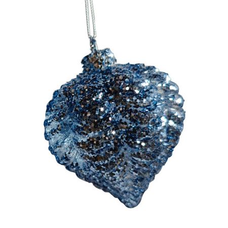 подвеска MAXIJOY Карнавал 8см стекло голубой блокнот енот енот сеня и карнавал