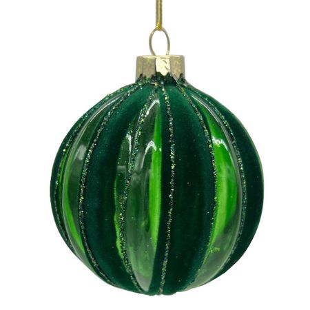 шар MAXIJOY Изумруд 80мм стекло зеленый