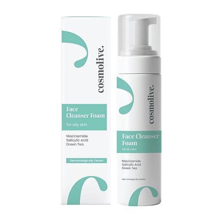 Пенка для умывания COSMOLIVE Пенка для умывания лица для жирной кожи