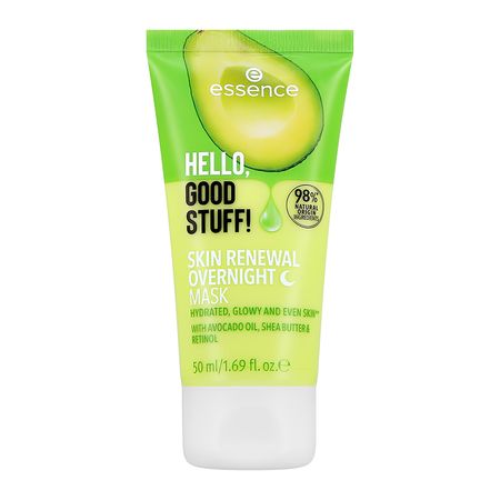 Маска для лица ESSENCE HELLO, GOOD STUFF! SKIN RENEWAL OVERNIGHT MASK ночная с маслом авокадо и ретинолом ольга викторовна дашкова ночная смена двойной тариф