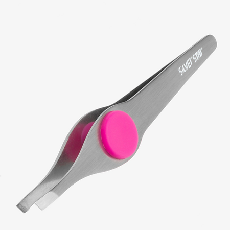 Пинцет SILVER STAR Пинцет для бровей ультратонкий