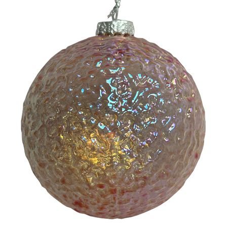 шар MAXIJOY Коралл 80мм стекло розовый