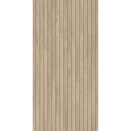 керамогранит GLOBAL TILE Verano бежевый 60x120 рейки карвинг матовая