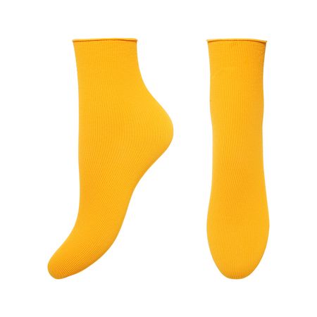 Носки TRENDY LOOK CANDY желтые one size носки неон желтые 35х39 хлопок полиэстер 12 mianhan 202505 s45