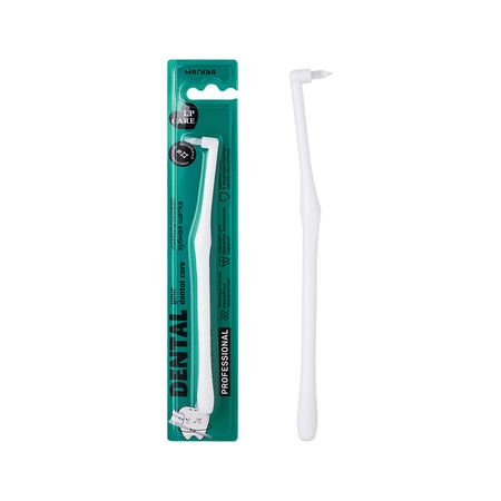 Щетка зубная LP CARE DENTAL PROFESSIONAL монопучковая white бай бин как мышонок новую маму искал ил шэ джинг