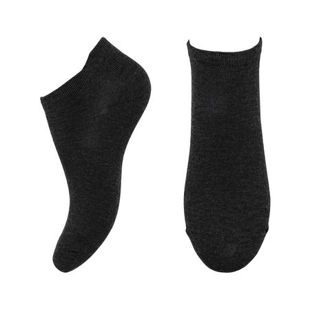 Носки TRENDY LOOK BASE короткие серые one size