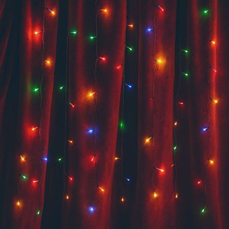 гирлянда-занавес MAXIJOY 3х2м 360LED мульти свет