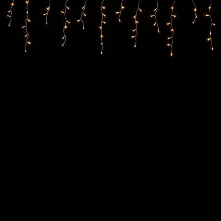 гирлянда-бахрома MAXIJOY 3х0,5м 150LED теплый белый свет