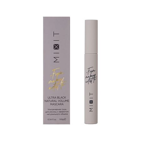 Тушь для ресниц MIXIT Тушь для ресниц NATURAL VOLUME с эффектом натурального объема