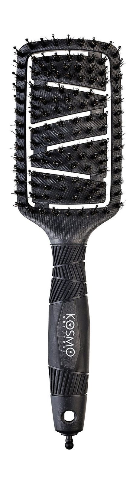 Kosmoshtuchki Professional Bio Blow-Through Comb Black