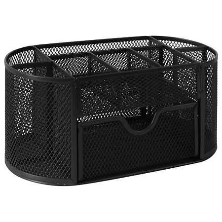 Органайзер для канцелярии BRAUBERG Подставка-органайзер металлическая  