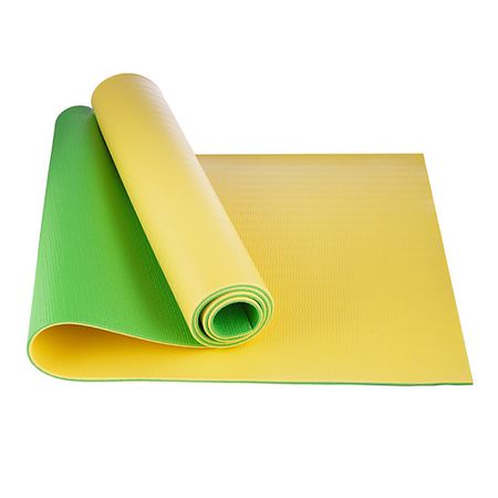 Коврик для фитнеса ORIGINAL FITTOOLS Коврик для йоги и фитнеса 6 мм + РЕМЕШОК для переноски, коврик нескользящий