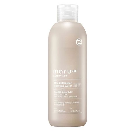 Мицеллярная вода MARU365 BEAUTY LAB Мицеллярная вода с физиологичным pH Low pH Micellar Cleansing Water