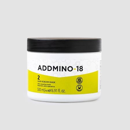 Маска для волос ADDMINO-18 Профессиональная восстанавливающая маска для волос 2 HAIR REBORN MASK
