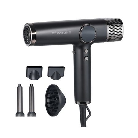 Фен GEZATONE Gezatone Фен стайлер для волос с насадками профессиональный HD500