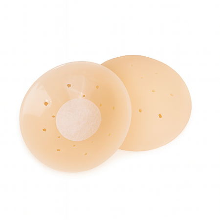 Наклейки на грудь WELLNESS. ULTRACARE Накладки на грудь наклейки силиконовые дышащие пэстисы M