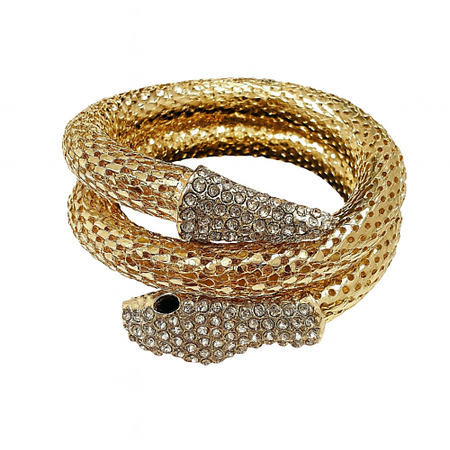 Колье WELLNESS. ULTRACARE Колье со стразами и камнями Змея