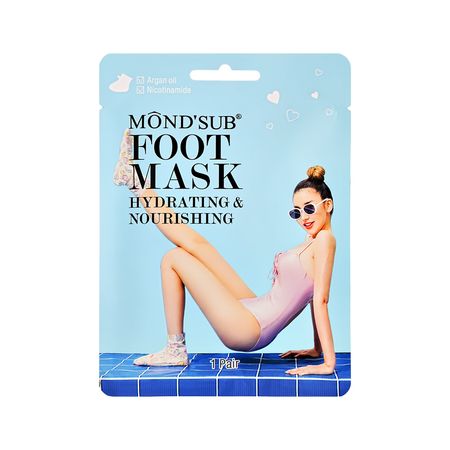 Маска для ног MONDSUB питательная и увлажняющая 36 мл книга для записей а5 96л лин joy book перед дождем иск кожа тв переплет ляссе резинка инд уп