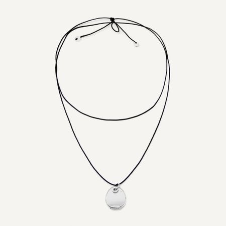 HOLLY JUNE Колье Crown Cap Necklace - Silver