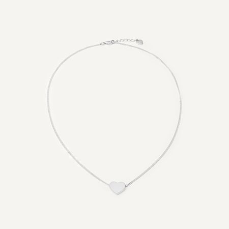 MYSTIQUE MIRAGE Колье Silver Gentle Heart Necklace