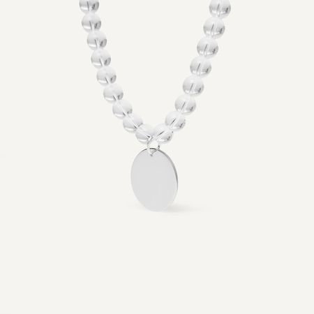 HOLLY JUNE Колье Crystal Clear Necklace