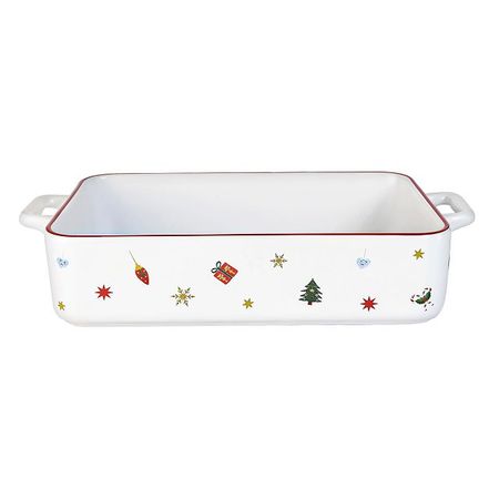 форма для запекания ESPRADO Festivos 23,3х12,9х4,8см прямоугольная керамика
