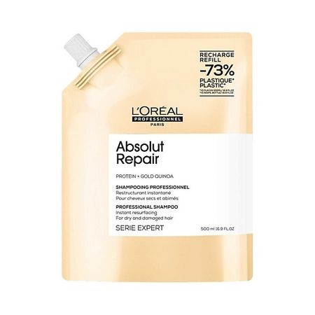 Шампунь для волос L'OREAL PROFESSIONNEL Восстанавливающий шампунь Absolut Repair. Сменный блок